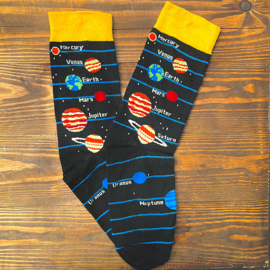 Solar System Planets Socks