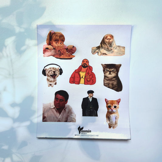 Legendary Moods Stickers Sheet