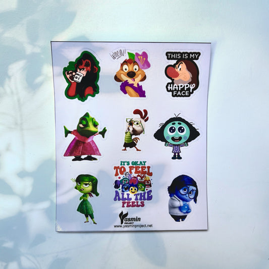 All The Feels Stickers Sheet