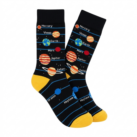 Solar System Planets Socks