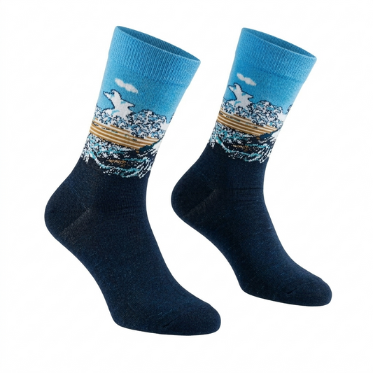 The Great Wave (Art) Socks