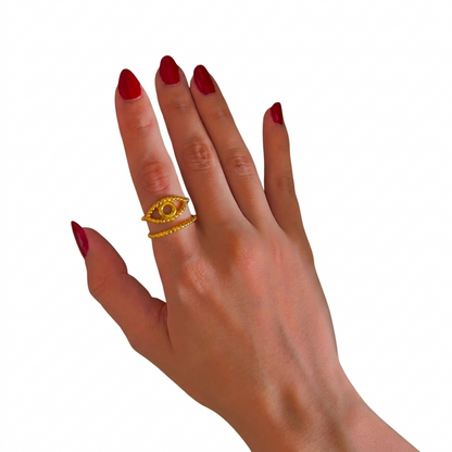 Celestial Eye Stainless Steel Ring