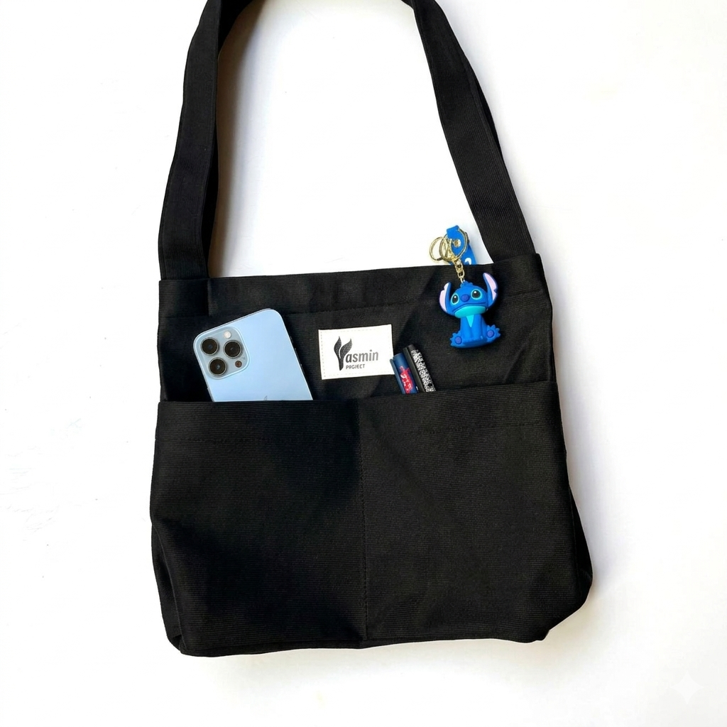 The Everyday Tote Bag | Black