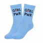 Girl Power Blue Socks