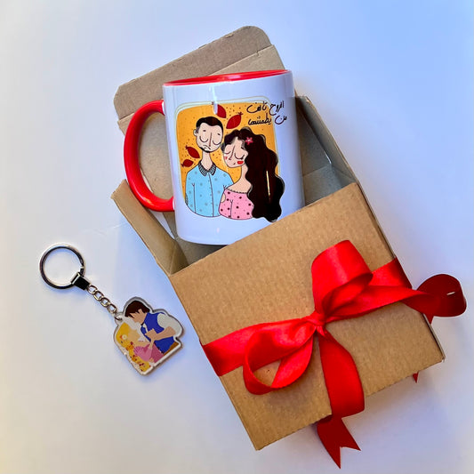 Rapunzel & Flynn Soulmate Bundle (Mug + Keychain)