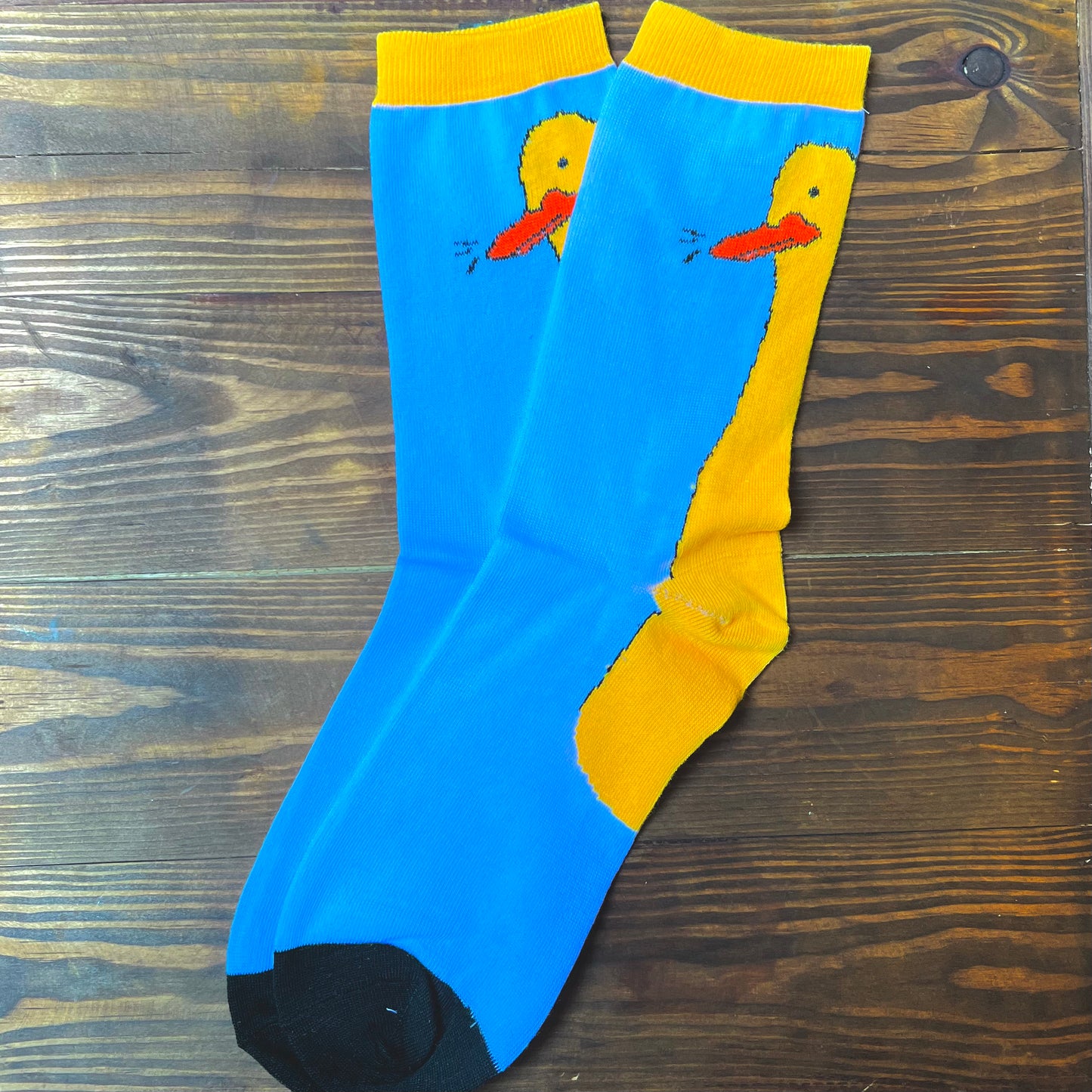 Blue Skies Duck Socks