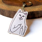 Sassy Cat (Lord Nermal) Keychain