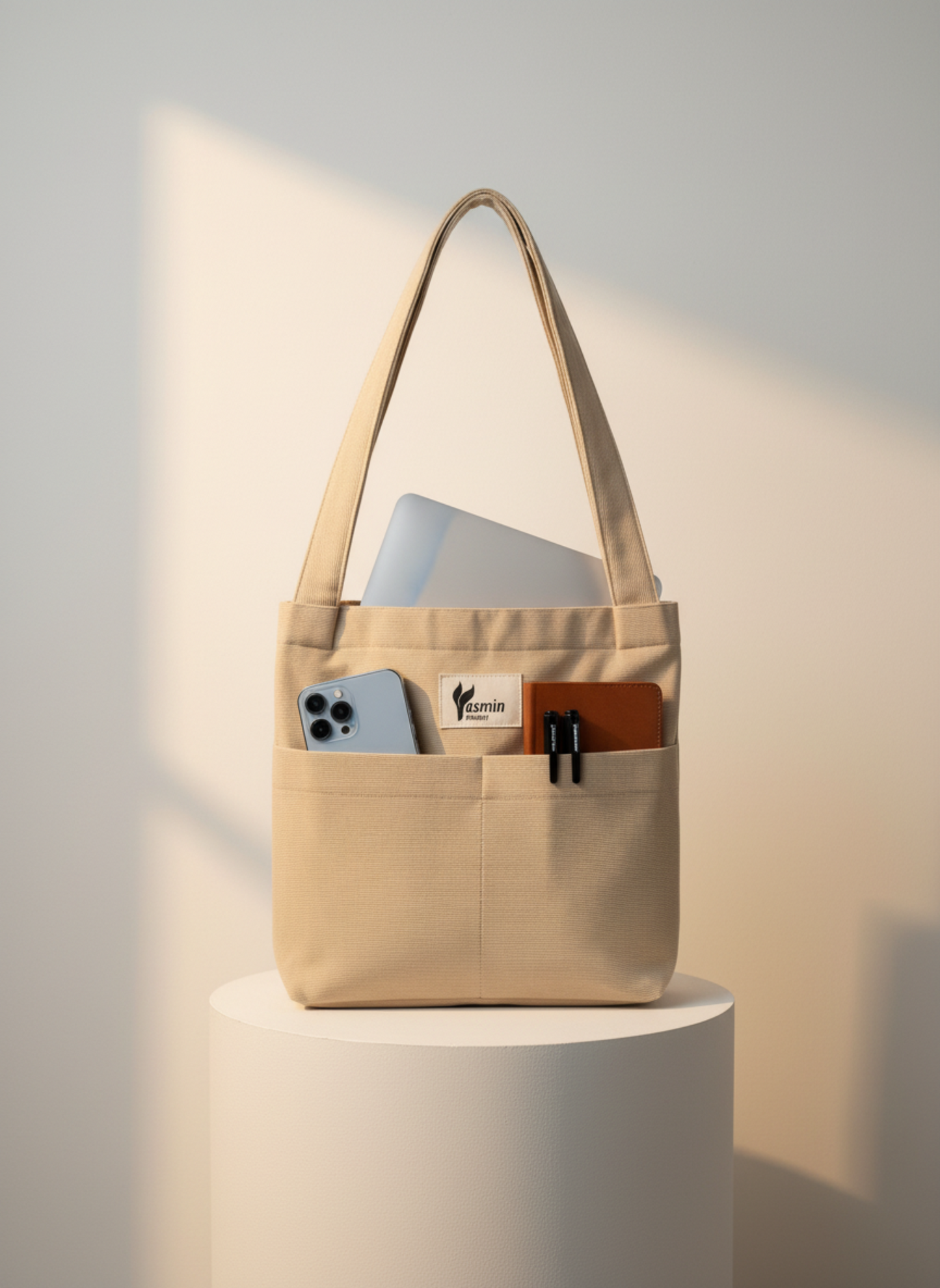 The Everyday Tote Bag | Beige