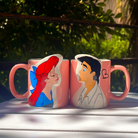 Eternal Tide Duo Mugs: Ariel & Prince Eric Edition
