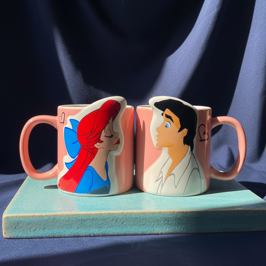 Eternal Tide Duo Mugs: Ariel & Prince Eric Edition