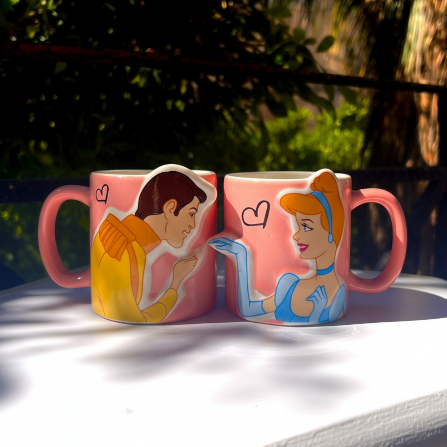 Ever After Duo Mugs: Cinderella & Prince Charming Edition