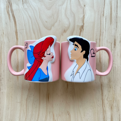 Eternal Tide Duo Mugs: Ariel & Prince Eric Edition