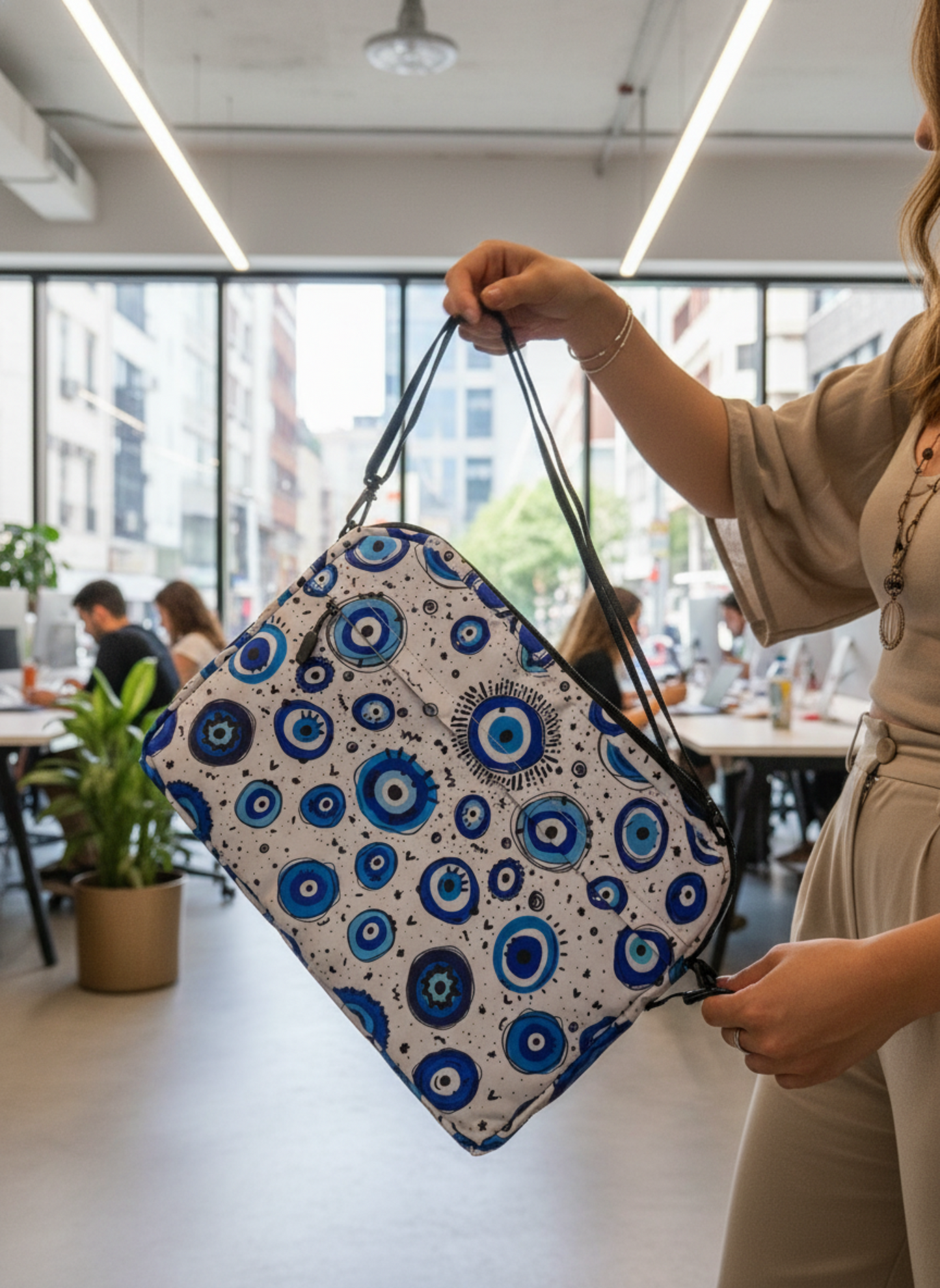 Laptop Sleeve - Nazar Blue
