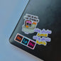 The "Work-Life Balance" Sticker Set